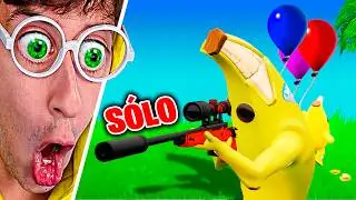 Reto Sólo Sniper en Fortnite OG 😂🎈! (imposible)