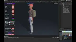 Character Customization Low poly [Male / Female]
