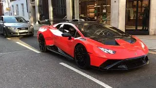 Car Spotting London Supercars On The Streets | Supercars In London March 2022| Huracan STO, F12, R8