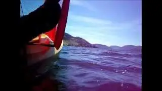 KayakSailing to Ponderosa Point - June15th2012