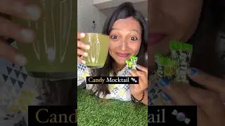 Candy Mocktail Easy Recipe 🍬🍹🍸 #shorts #viral