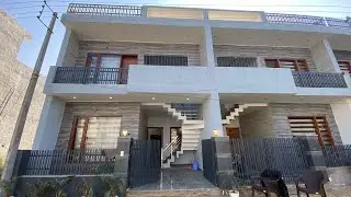 100 Gaj 3bhk house for sale sunny enclave sector-124 #viral 100 foot back side road price 88 lakh 