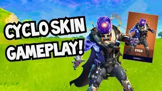 New Cyclo Skin gameplay in Fortnite!