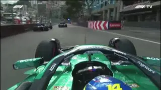 Alonso FURIOUS with Leclerc & Hamilton during FP2 | F1 Monaco 2025