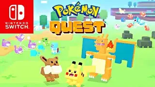 Pokemon Quest 2025 - Nintendo Switch Gameplay