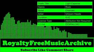 Light Expanse - Unicorn Heads | Dramatic - Rock | Copyright Free Music | Royalty Free Music