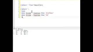 TSQL  Use Case Where statement to compare two fields
