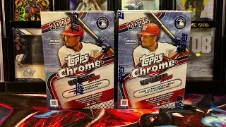 Набор из двух карточек Topps Chrome Update Blaster 2025 года! Автоматическая выдача для новичков!