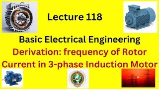 Frequency of Rotor Current in Induction Motor | BE VTU syllabus | GATE exam| Electrical machines
