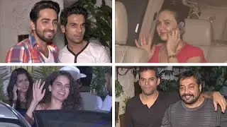 Kangana Ranaut, Preity Zinta, Ayushmann Khurrana | Bombay Velvet Screening