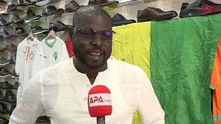 S&eacute;n&eacute;gal : engouement pour la vente des maillots de football