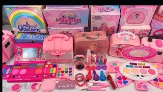 8 Minutes Satisfying with Unboxing Pink Cute Makeup Toys, Toys Review, Pink Toys, ASMR 
