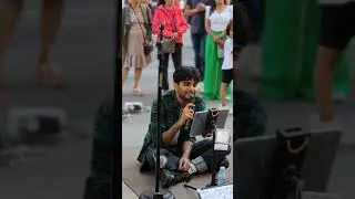 Street singing in London
