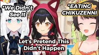 Mio Cooked for Everyone, But Subaru Was Already Eating Before The Event Started