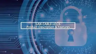 Ethernet Cable Lock - Secure Network Cables to Port, Block Unauthorized LAN Access w/ SMART KEEPER