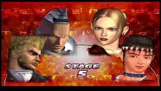 Tekken Tag 1 ( Arcade ) - Gun Jack / Paul Playthrough ( Sept 4, 2021 )
