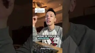 US VISA APPLICATION | BUHAY SA AMERICA #minivlog #ofwkuwait #ofwdubai #shorts   #ofw