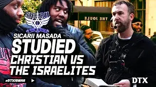 Studied Christian Vs The Black Hebrew Israelites | Street Debate