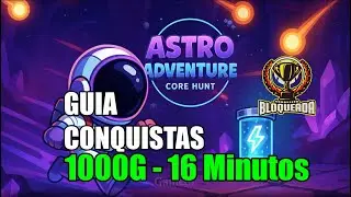 🎮 Astro Adventure: Core Hunt | GUIA CONQUISTAS 1000G | EM 16 Minutos 🎮