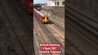 British Rail Class 387 Gatwick Express @Clapham Junction &ldquo;JUST THE TWO OF US&rdquo;