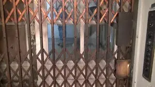 Historic Otis Traction Elevator at the Volunteer Garage in Chattanooga , TN