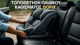 Τοποθέτηση παιδικού καθίσματος ISOFIX | Βήμα βήμα για μέγιστη ασφάλεια