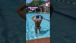 PERFECT 45 MINUTE SWIM ROUTINE! #gymgirl #swimming #cardioworkout