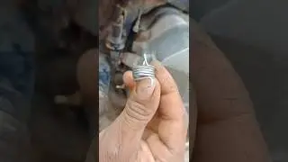 How to clutch spring fitting bike/Clutch Chamber Spring fitting trick #shortvideo
