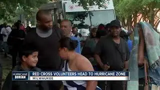 Red Cross volunteers head to hurricane zone
