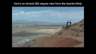 Exploring Three Levels of the Massive and Abandoned Azurite Mine