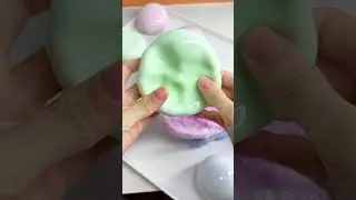 Ice Skin Crunch Ball Handmade Squeeze ASMR for Relaxation & Sleep Aid 🎧🌀 #asmr