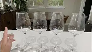 What I noticed about these wine glasses