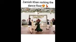 Zarnish khan rocking the dance floor