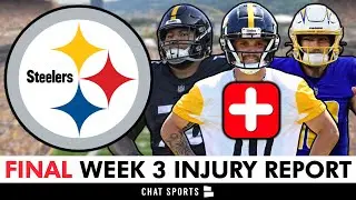MAJOR Steelers Injury News: Troy Fautanu Tweaks Knee AGAIN + Justin Herbert Questionable For Week 3