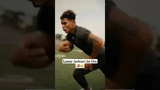 Lamar Jackson be like 😱🤣 #nfl #footballshorts #americanfootball