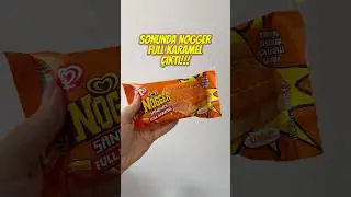 #Yeni Algida Nogger Full Karamel🧡 #reklam (İşbirliğim yoktur.)
