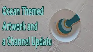 Monetizing My Channel and Art Fair Update While Watching My Coral Reef Paint Pour