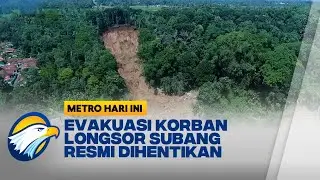 Proses Evakuasi Longsor Subang Dihentikan
