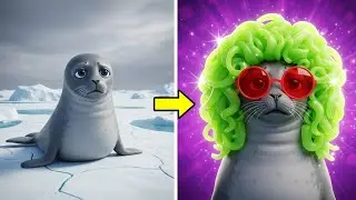 😲 The SEAL That Went to SPACE?! 🚀 Funny 3D Adventure 🦀
