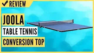 JOOLA Regulation Table Tennis Conversion Top with Foam Backing and Net Set