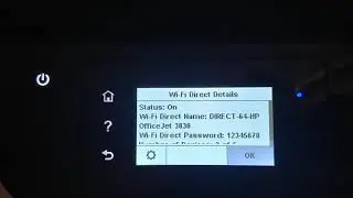 Recover forgotten HP printer  password 🖨️