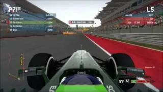 F1 2013 Co Op Championship - Round 18 USA