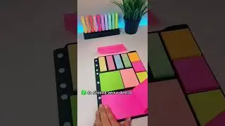 Come si usano i post-it veramente😱#shorts #postit #scuola