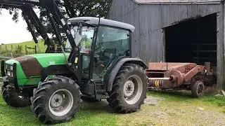 On The Farm - 50 Year old Bailer, first inspection