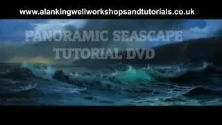 PANORAMIC SEASCAPE OIL PAINTING TUTORIAL DVD BY ALAN KINGWELL