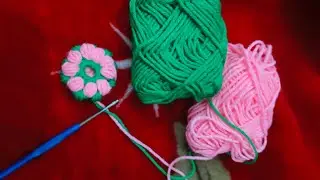 Crosiya bunai flower 🌹🌸 making design/