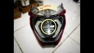 Yamaha MT25. Proji Biled Altis (VRZ Ignis) + Custom Lazy DRL (Wanto Autolights)