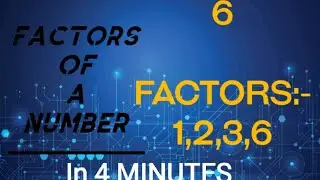FACTORS OF A NUMBER||JAVA program to find the factors of a number||Learn#WithMe|| Chetan Programming