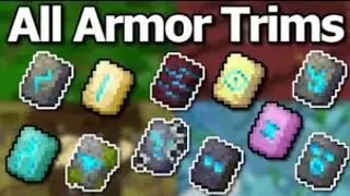I Collected Every Armor Trim in Minecraft Hardcore 1.20
