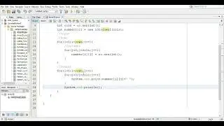 2D Array by input in java | Netbeans 8.2 #viral #Array